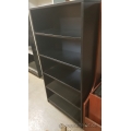 Black Heavy Duty 36 x 15 x 72 Bookcase with Adjustable Shelves